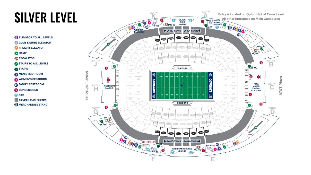 At T Stadium Parking Directions And Meeting Procedures