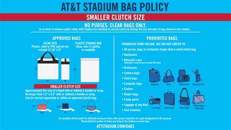 Comprehensive Guide to At&T Stadium Bag Policy for Secure Entry