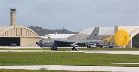 B 52 Bombers Deployed To Guam For Deterrence Airforce Technology