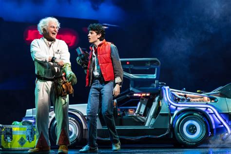 Back To The Future Review Broadway Musical S Car Is The Star In Underwhelming Screen To Stage