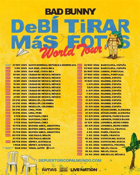 Bad Bunny No Incluy A Estados Unidos En Su Gira Por Miedo A Operaciones De Ice