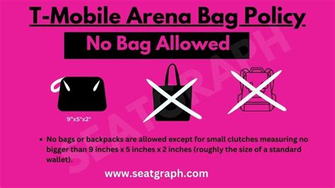 Bag Check Policy T Mobile Arena