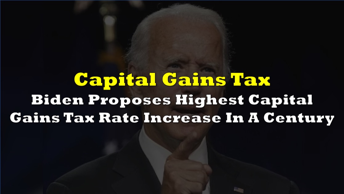 Biden Calls For 44.6% Capital Gains Tax Rate, Highest Capital Gains Tax Since Its Creation In 1922 : R/Tax Biden Calls For 44.6% Capital Gains Tax Rate, Highest Capital Gains Tax Since Its Creation In 1922 : R/Tax