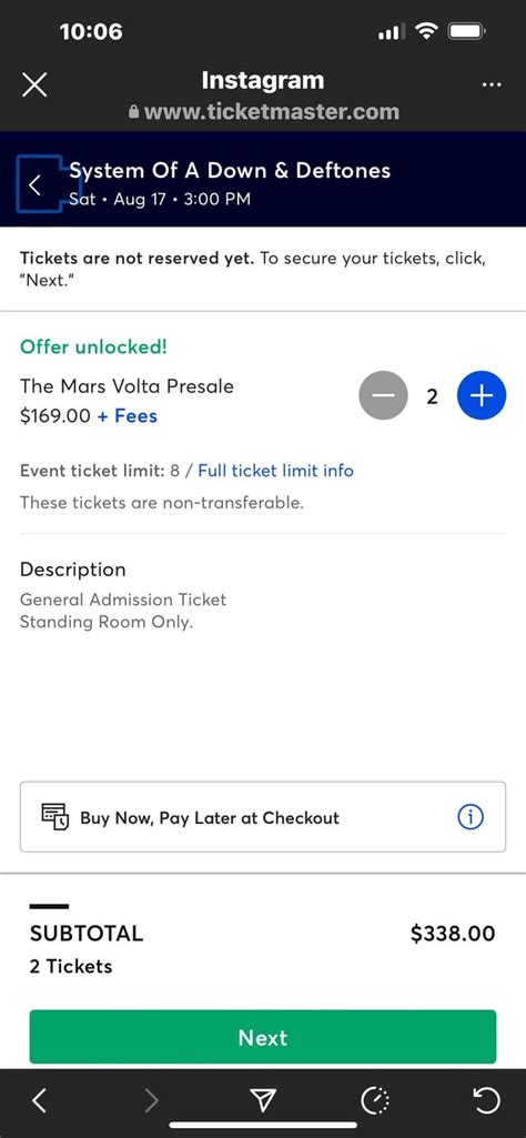 Blast From The Past Ticket Price R Deftones