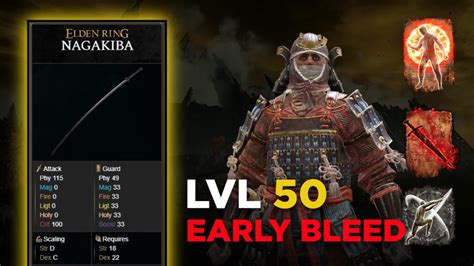 Blood Tax Nagakiba Op Bleed Build 2025 Elden Ring Dlc Level 180 Tutorial Location Samurai Build Blood Tax Nagakiba Op Bleed Build 2025 Elden Ring Dlc Level 180 Tutorial Location Samurai Build