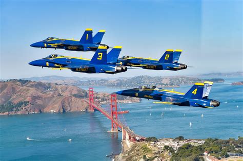 Blue Angels At San Francisco Fleet Week 2003