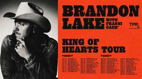 Experience Exclusive Front-Row Seating with Brandon Lake Concert Tickets