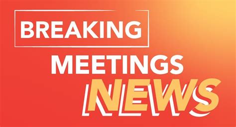 Breaking Meetings News Hospitality News Updates