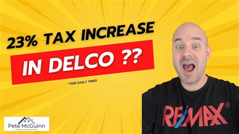 Breaking News: Delaware County Property Taxes To Surge 23% – What  Homeowners Need To Know! - Youtube