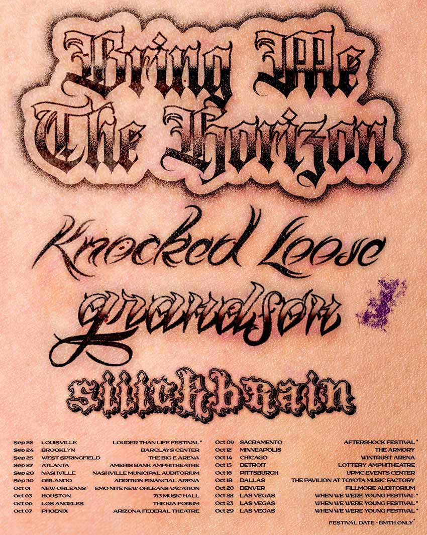 Bring Me The Horizon Knocked Loose N American Tour Nextmosh