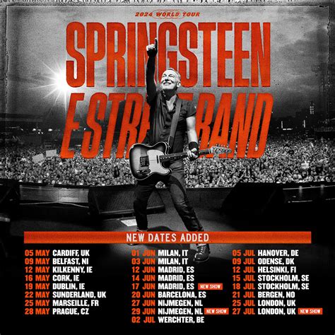Bruce Springsteen Tickets 2024 The E Street Band Tour Discount Codes Bruce Springsteen Tickets 2024 The E Street Band Tour Discount Codes