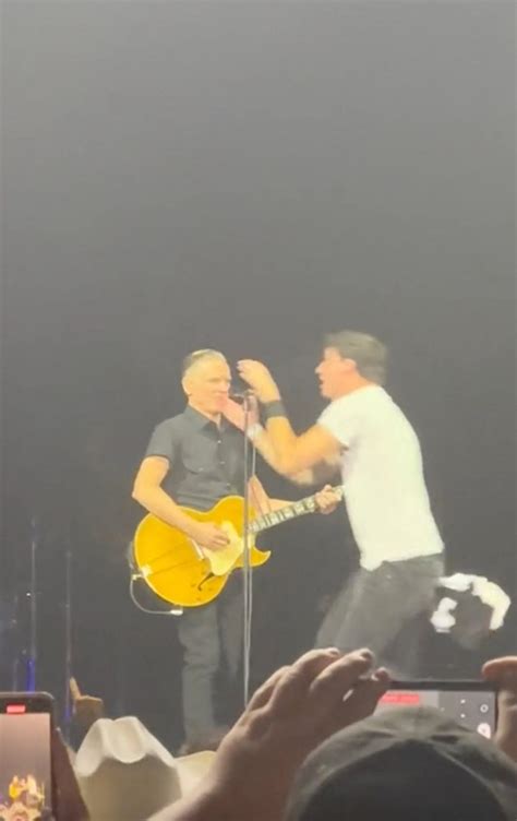 Bryan Adams Fan Thrown Off Stage After Taking Over Mic Mid Show Bryan Adams Fan Thrown Off Stage After Taking Over Mic Mid Show