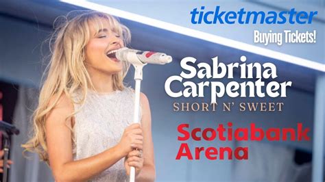 Buying Sabrina Carpenter Short Amp 39 N Sweet Concert Tickets On Ticketmaster Scotiabank Arena Buying Sabrina Carpenter Short Amp 39 N Sweet Concert Tickets On Ticketmaster Scotiabank Arena