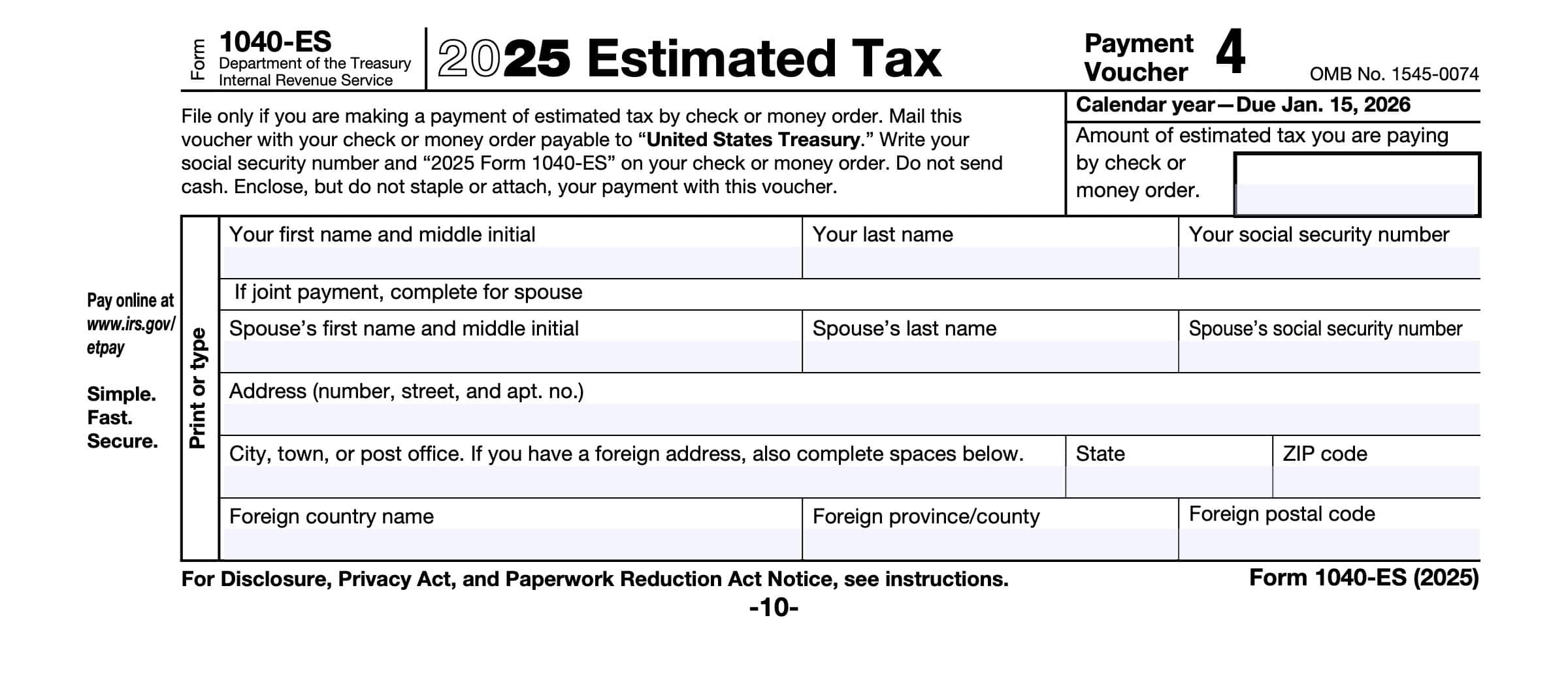 Ca State Estimated Tax Payments-3