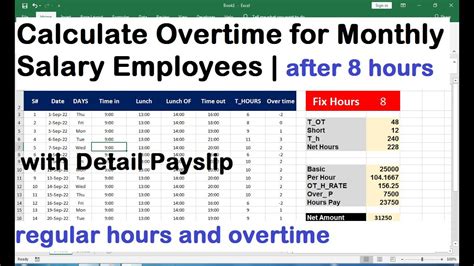 Calculate Tax On Overtime