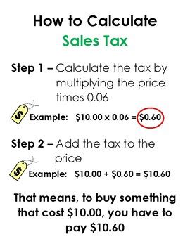 Calculating Sales Tax Michigan By Mscoats Tpt