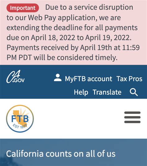 California Extends Tax Payment Deadline After Disruptions In Online Service Kpbs Public Media California Extends Tax Payment Deadline After Disruptions In Online Service Kpbs Public Media