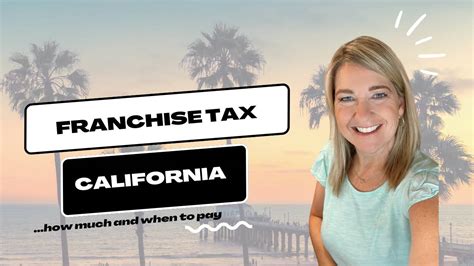 California Franchise Tax