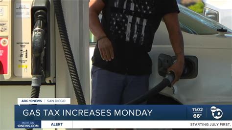 California Gas Tax Increases Again On Monday California Gas Tax Increases Again On Monday
