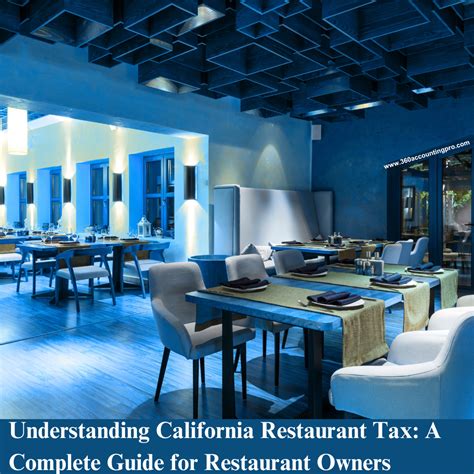 California Restaurant Tax