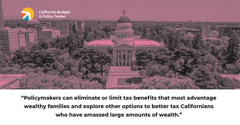 California S Tax Revenue System Isn T Fair For All California Budget Policy Center