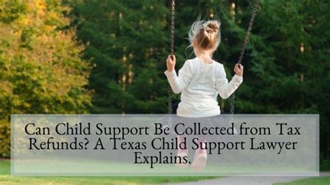 Can Child Support Be Collected From Tax Refund David Kohm