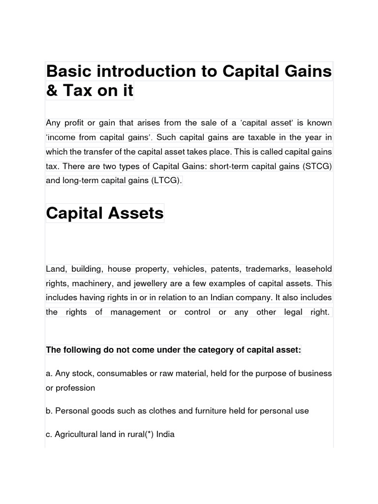 Capital Gains Taxation In Different Countries Fastercapital Capital Gains Taxation In Different Countries Fastercapital
