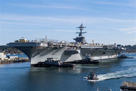 Carl Vinson Heading To San Diego After Maintainers Retrofit Carrier For F 35S