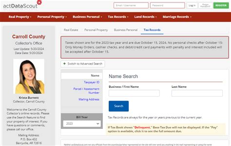 Understanding the Importance of Carroll Tax Records for Financial Transparency
