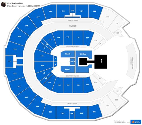 Chase Center Concert Seating Chart Rateyourseats Com Chase Center Concert Seating Chart Rateyourseats Com