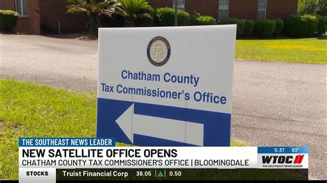 Chatham Co Tax Commissioner S Office Opens New Satellite Office In Bloomingdale