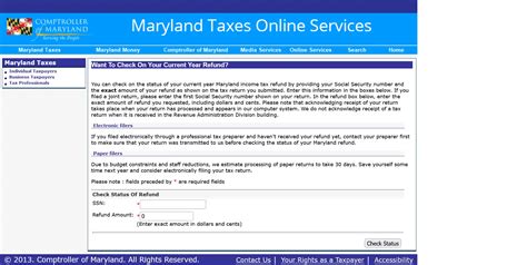Check Your Maryland Tax Refund Status Maryland Tax Refund Online Check Your Maryland Tax Refund Status Maryland Tax Refund Online