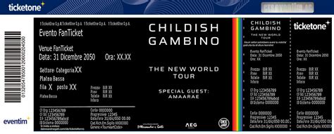 Childish Gambino Tickets Ticketone