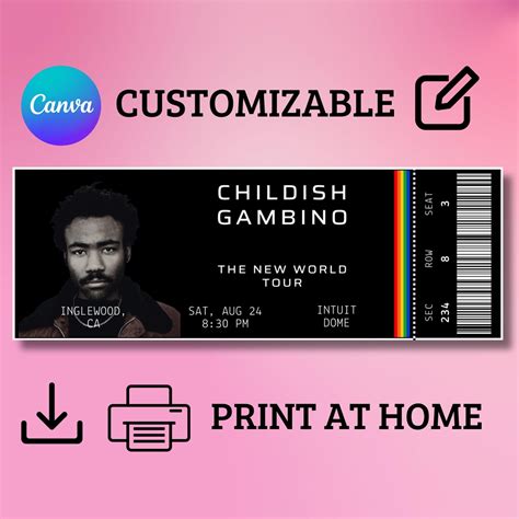 The Future of Childish Gambino Tour Ticket Sales and Access
