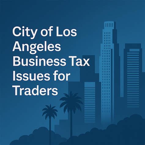 City Of Los Angeles Business Tax