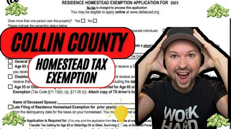 Collin County Homestead Tax Exemption