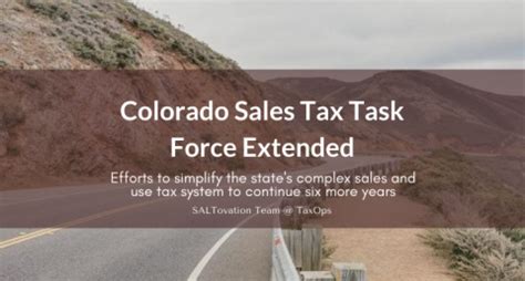 Colorado Sales Tax Simplification Task Force Aims To Tackle Some Of Businesses Thorniest Problems Denver Business Journal Colorado Sales Tax Simplification Task Force Aims To Tackle Some Of Businesses Thorniest Problems Denver Business Journal