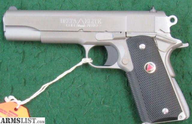 Colt Delta Elite Series 1911 Government Mkiv 10Mm Auto 5 Barrel International Shooting Supplies Colt Delta Elite Series 1911 Government Mkiv 10Mm Auto 5 Barrel International Shooting Supplies