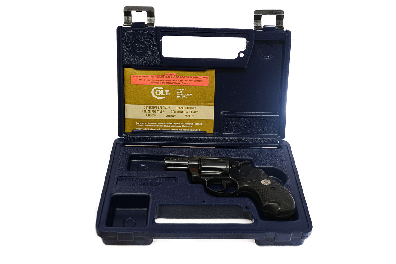 Colt Detective Special Blued Finish 38 Special 2 Barrel 80843 Connecticut Shotgun Manufacturing Company
