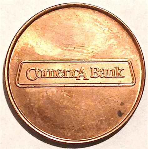 Comerica Bank Token Chamber Of Commerce Capitola Copper 875 Comerica Bank Token Chamber Of Commerce Capitola Copper 875