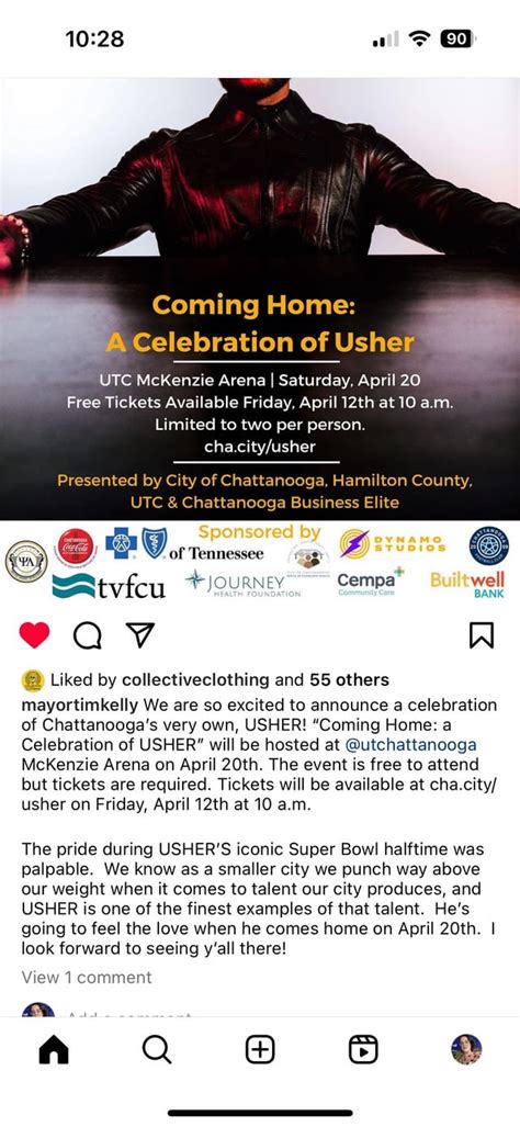 Coming Home A Celebration Of Usher Coming To Utc R Chattanooga Coming Home A Celebration Of Usher Coming To Utc R Chattanooga