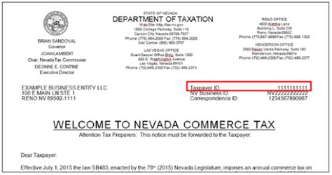 Commerce Tax Faqs State Of Nevada