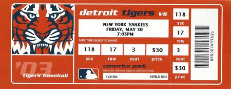 Concert Tickets At Comerica Park Detroit Tigers