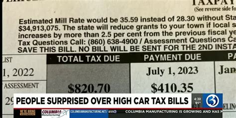 Connecticut Residents Surprised Over Higher Tax Bills This Year Connecticut Residents Surprised Over Higher Tax Bills This Year