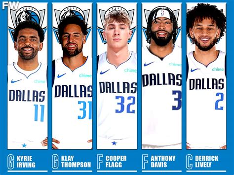Consistency Mavericks Have Found Some With Their Starting Lineup The Official Home Of The Dallas Mavericks