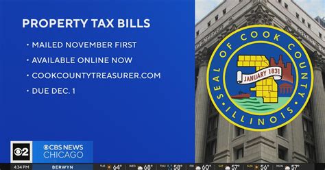 Cook County Real Estate Tax Bill