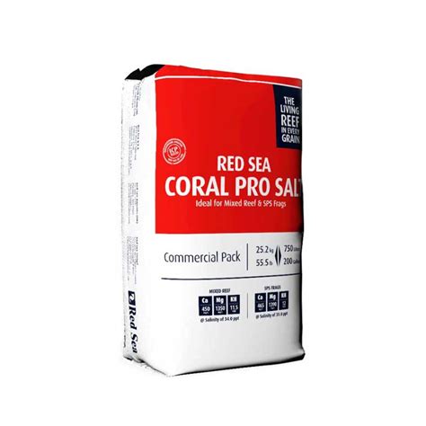 Coral Pro Salt Sack 55 Lbs Makes 200 Gallons Red Sea Saltwateraquarium Com Coral Pro Salt Sack 55 Lbs Makes 200 Gallons Red Sea Saltwateraquarium Com