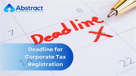 Corporate Tax Deadline