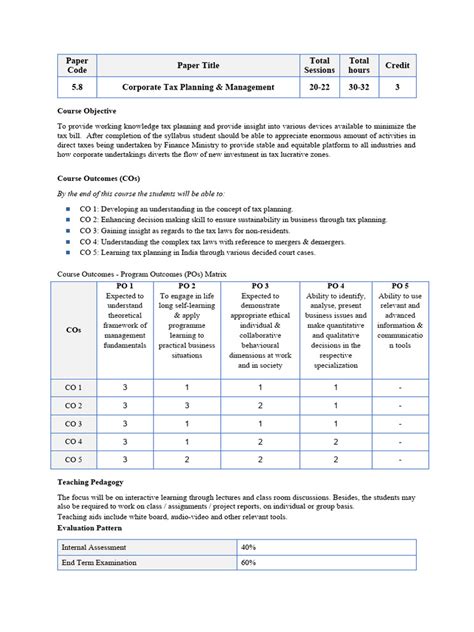 Corporate Tax Planning And Management Pdf Corporate Tax Planning And Management Pdf