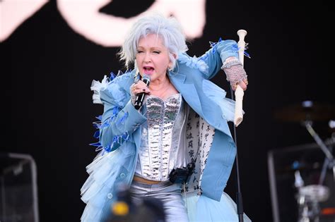 Cyndi Lauper At Glastonbury Review Nostalgic Pyramid Stage Crowd Just Wants To Have Fun Glastonbury 2024 The Guardian